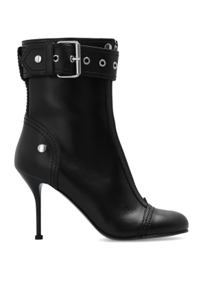 【関税込み】alexander mcqueen Stivaletto fibbia Alexander McQueen | Shoes | Alexander Mcqueen Leather Ankle